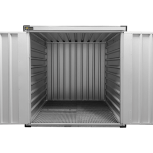 Lagerung von Flaschen im Container