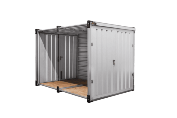 Klappcontainer mit zwei Türen